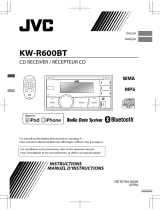 JVC KW-R600BT Owner's manual