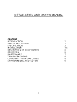 ROSIERES HDSVI985B Owner's manual