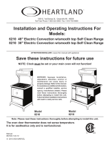 Heartland 8210 User manual