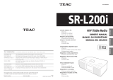 TEAC SR-L200i Owner's manual