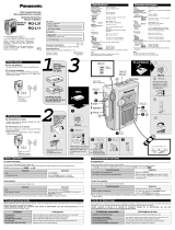 Panasonic RQL31 Operating instructions