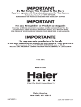 Haier BrewMaster HBF05E User manual