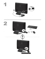 HP TouchSmart 520-1100 Desktop PC series Installation guide