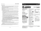 Campbell Hausfeld 24 SP SN318K00 User manual