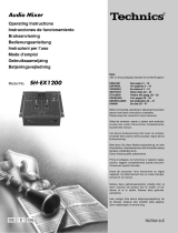 Panasonic SHEX1200 Operating instructions