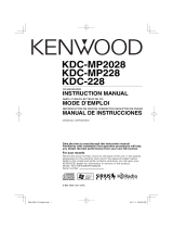 Kenwood KDC-MP228 User manual