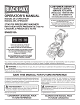 Black Max 2800 PSI Owner's manual