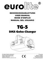 EuroLite TB-5 DMX-Barrel-Effect User manual