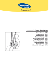 Invacare Dress Toileting User manual