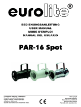 EuroLite PAR-16 Spot User manual
