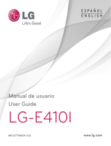LG E410I User manual