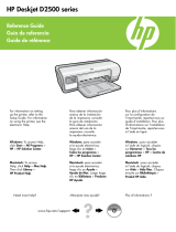 HP Deskjet D2500 Printer series Owner's manual