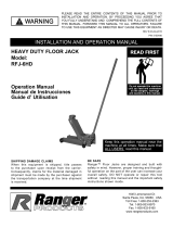 Ranger RFJ-6HD User manual