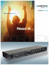 Cortex MIX-R1U Owner's manual