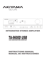Akiyama TA-9600D USB User manual
