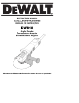 DeWalt DW818 User manual