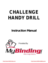 MyBinding Challenge Handy Drill User manual