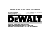 DeWalt DW934 User manual