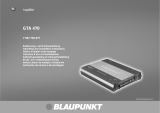 Blaupunkt GTA 470 Owner's manual