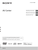 Sony XAV-68BT User manual