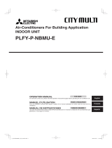 Mitsubishi PLFY-P-NBMU-E Owner's manual