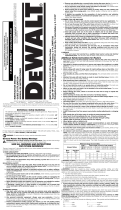 DeWalt DWP7518 User manual