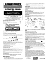 Black & Decker VP215 User manual