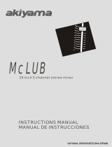 Akiyama MC-Club User manual
