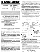 Black & Decker MT1203 Owner's manual