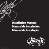 Hunter Fan 21355 Owner's manual