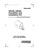Honeywell HE240A Installation guide