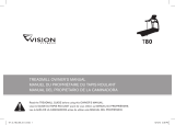 Vision Fitness T80 Owner's manual
