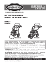 Simpson MSV2623-S User manual