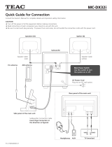 TEAC MC-DX32I Owner's manual