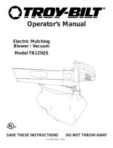 Yard-Man YMESV1300 User manual