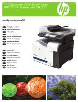 HP Color LaserJet CM3530 Multifunction Printer series User manual