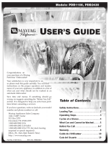 Maytag Performa PDB2430 User manual