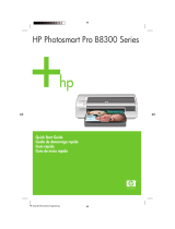 HP Photosmart Pro B8300 Printer series Quick start guide
