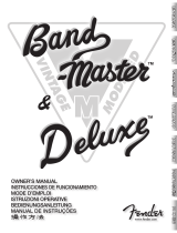 Fender Band-Master Deluxe User manual