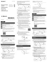 Sony SRS-BTS50 Quick start guide