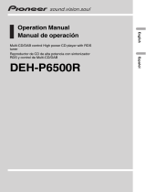 Pioneer DEH-P6500R User manual