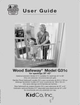 Kidco G31 Wood Safeway User guide