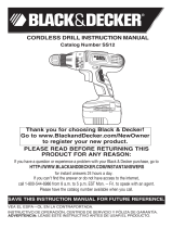 Black & Decker SS12 User manual