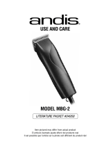 Andis MBG-2 User manual