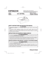 Hitachi UC 36YRSL Safety Instructions And Instruction Manual