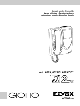 Elvox Giotto 6329 User manual