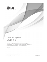 LG 32LN520B User manual