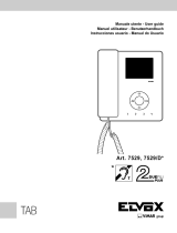 Elvox 7529/D User manual