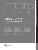 Boston Classic CS 2310 Owner's manual
