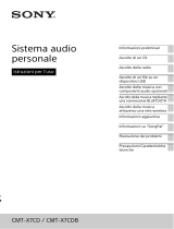 Sony CMT-X7CDB User manual